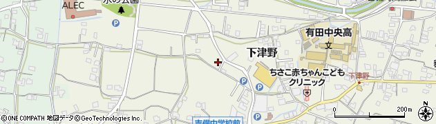 和歌山県有田郡有田川町下津野657周辺の地図