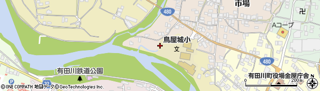 和歌山県有田郡有田川町金屋669周辺の地図