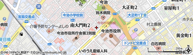 四国ガス株式会社　ショールームガス生活館ピポット今治周辺の地図