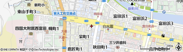 徳島県徳島市紺屋町6周辺の地図