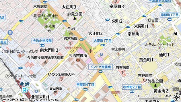 〒794-0026 愛媛県今治市別宮町の地図