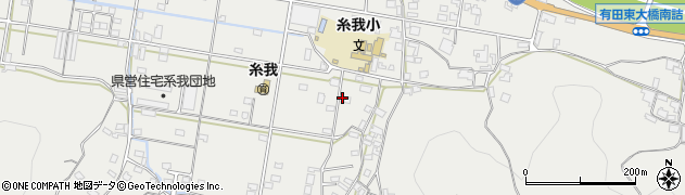 和歌山県有田市糸我町中番401周辺の地図