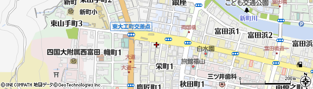 友成タイヤプロショップ周辺の地図