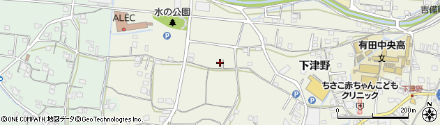 和歌山県有田郡有田川町下津野773周辺の地図