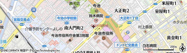 山口銀行今治支店 ＡＴＭ周辺の地図