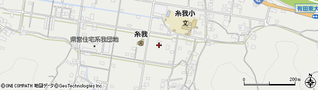 和歌山県有田市糸我町中番405周辺の地図
