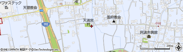 徳島県徳島市国府町観音寺10周辺の地図