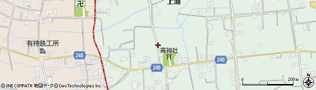 徳島県石井町（名西郡）浦庄（上浦）周辺の地図