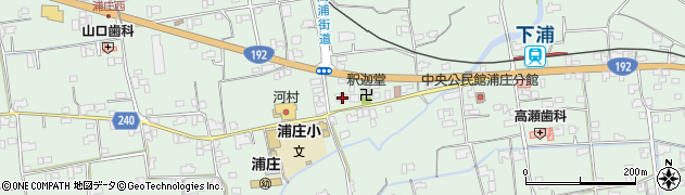 徳島県名西郡石井町浦庄下浦225周辺の地図