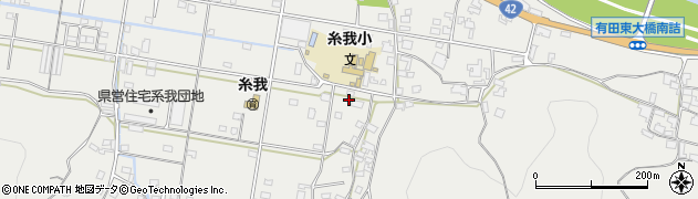 和歌山県有田市糸我町中番400周辺の地図