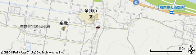 和歌山県有田市糸我町中番363周辺の地図