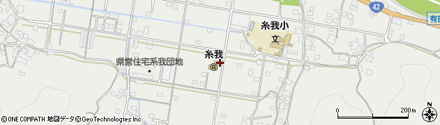 和歌山県有田市糸我町中番408周辺の地図