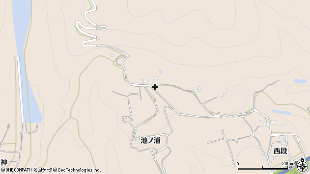 〒771-2105 徳島県美馬市美馬町柿木の地図