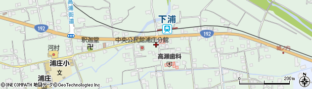 下浦薬局周辺の地図