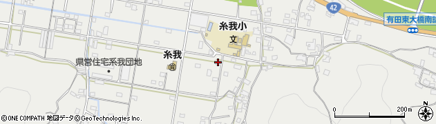 和歌山県有田市糸我町中番402周辺の地図