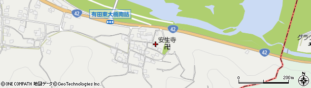 和歌山県有田市糸我町中番97周辺の地図