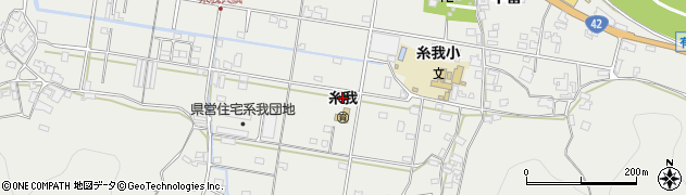和歌山県有田市糸我町中番409周辺の地図
