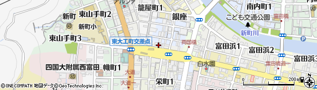 徳島県徳島市紺屋町29周辺の地図