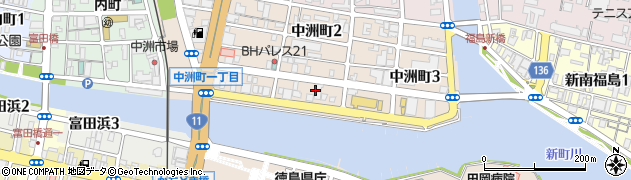 株式会社エイトコンサルタント　徳島支店周辺の地図
