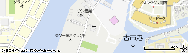 伊藤忠工業ガス株式会社　山口支店周辺の地図