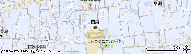徳島県徳島市国府町中62周辺の地図