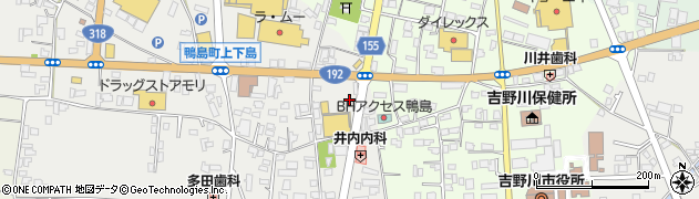 新洗蔵花藤店周辺の地図