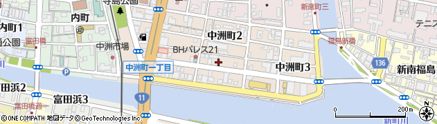 有限会社マルタ新居商店周辺の地図