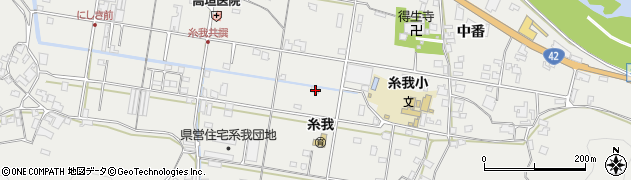 和歌山県有田市糸我町中番350周辺の地図