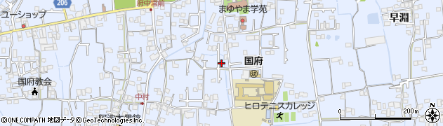 徳島県徳島市国府町中82周辺の地図