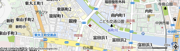 有限会社岡久蒲鉾店周辺の地図