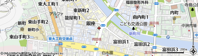 徳島県徳島市両国橋34周辺の地図