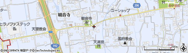 徳島県徳島市国府町観音寺30周辺の地図