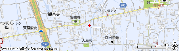 徳島県徳島市国府町観音寺25周辺の地図