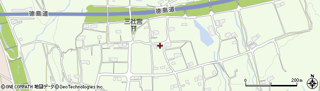 徳島県美馬市脇町小星550周辺の地図