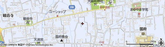 徳島県徳島市国府町中263周辺の地図