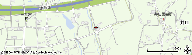 徳島県美馬市脇町小星65周辺の地図