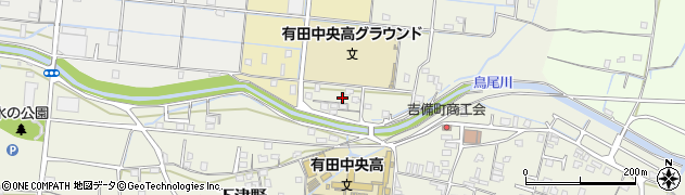 和歌山県有田郡有田川町尾中345周辺の地図
