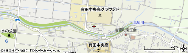 和歌山県有田郡有田川町尾中162周辺の地図
