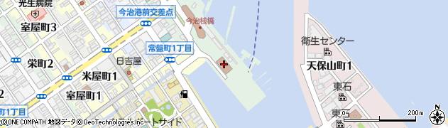 四国運輸局今治海事事務所　海事技術専門官・船舶測度官周辺の地図