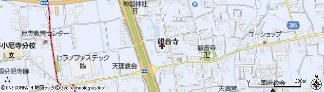 徳島県徳島市国府町観音寺442周辺の地図