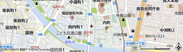 有限会社伊藤ガラス店　幸町周辺の地図