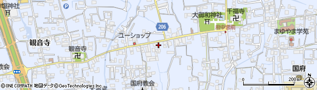 徳島県徳島市国府町中273周辺の地図