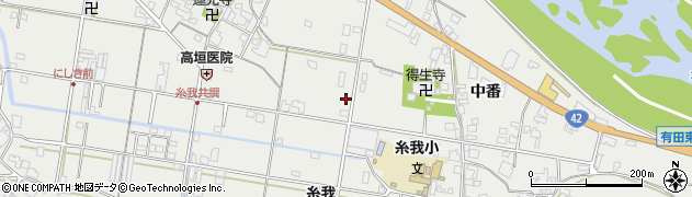 和歌山県有田市糸我町中番312-2周辺の地図