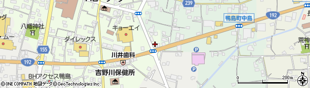 株式会社旭木工ケアサービス事業部　ケアサービスアサヒ徳島西支店周辺の地図