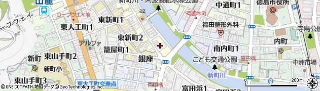 キヤノンメディカルシステムズ株式会社徳島支店周辺の地図