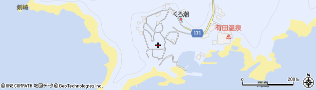 和歌山県有田市宮崎町1731周辺の地図