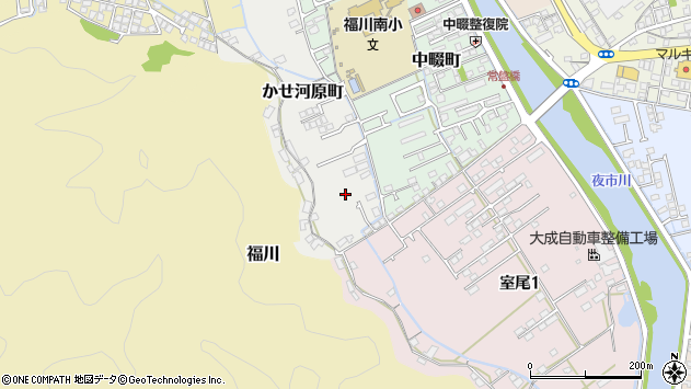 〒746-0055 山口県周南市かせ河原町の地図