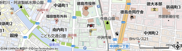 徳島産業保健推進センター周辺の地図
