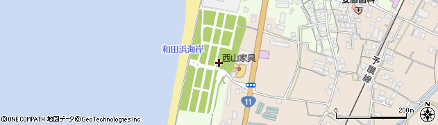 香川県観音寺市豊浜町和田浜1622周辺の地図