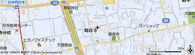 徳島県徳島市国府町観音寺329周辺の地図